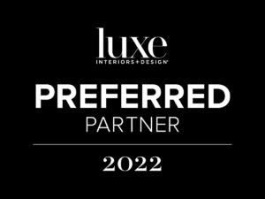 Badge reading: Luxe Preferred Partner 2022 Badge