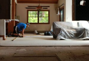 Carpet Pull Lake Tahoe Home Transformation