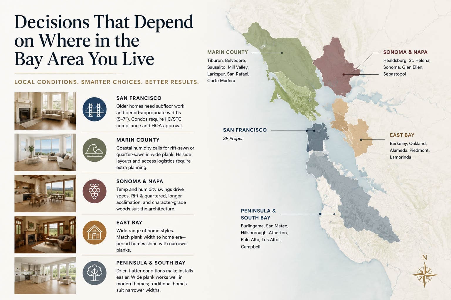 Bay Area flooring decisions guide